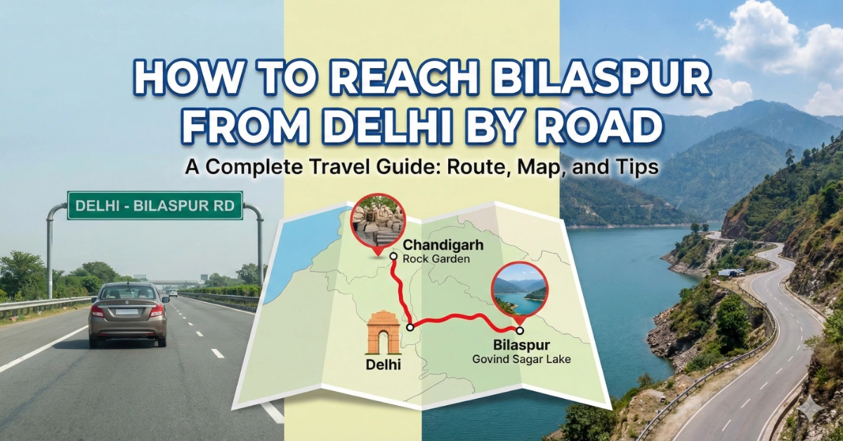 Delhi to Bilaspur