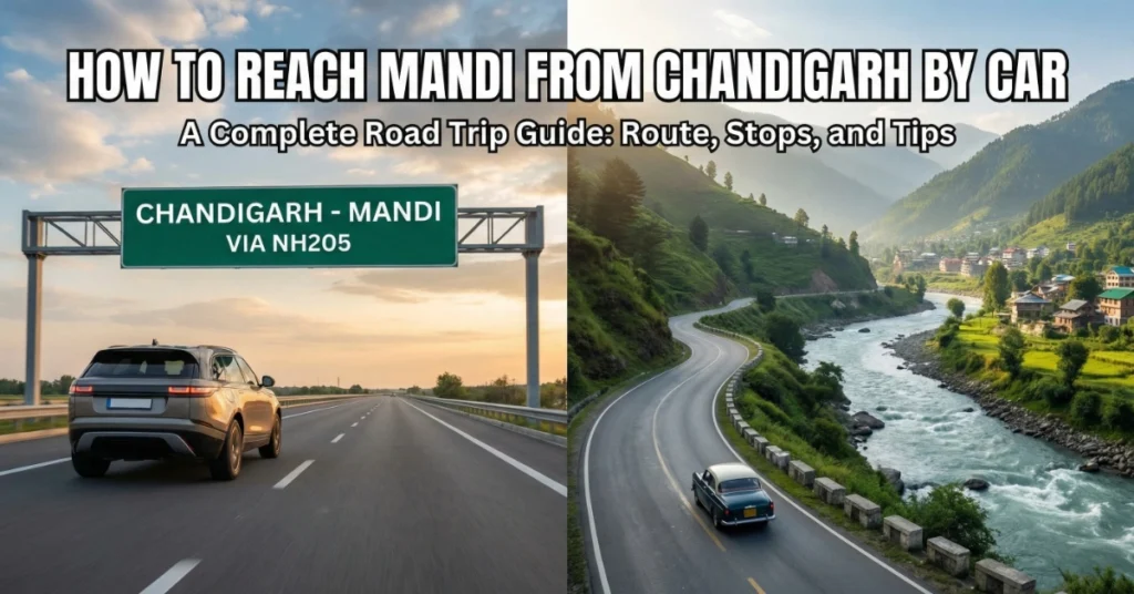 Mandi to Chandigarh-by Car