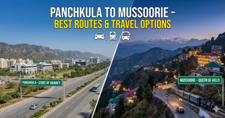 Panchkula-to-Mussoorie