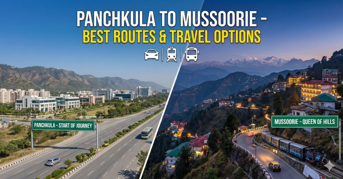 Panchkula-to-Mussoorie