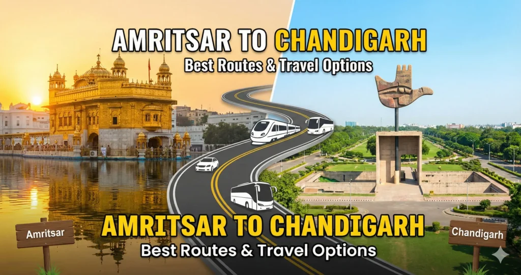 Amritsar to Chandigarh