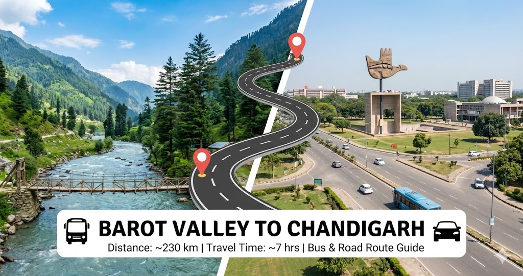 Barot to Chandigarh