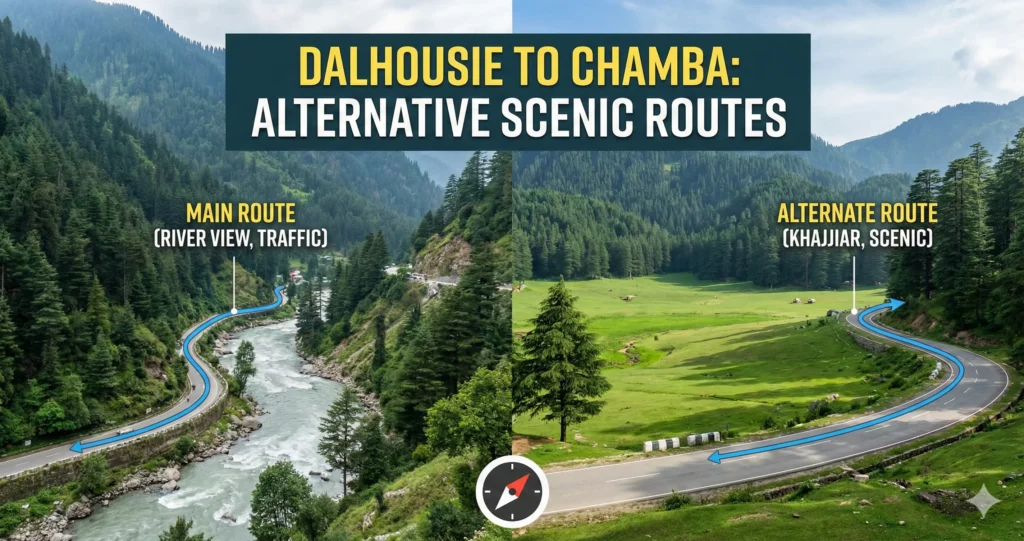 Dalhousie to Chamba Alternative Route