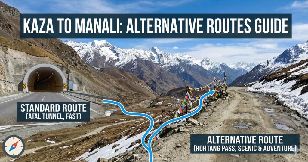 Kaza to Manali Alternative Route