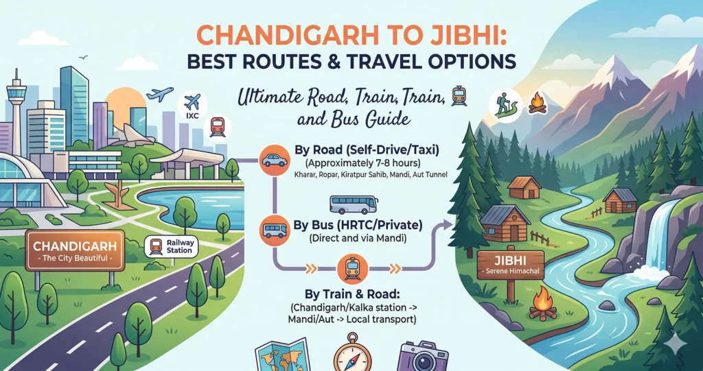 Chandigarh to Jibhi