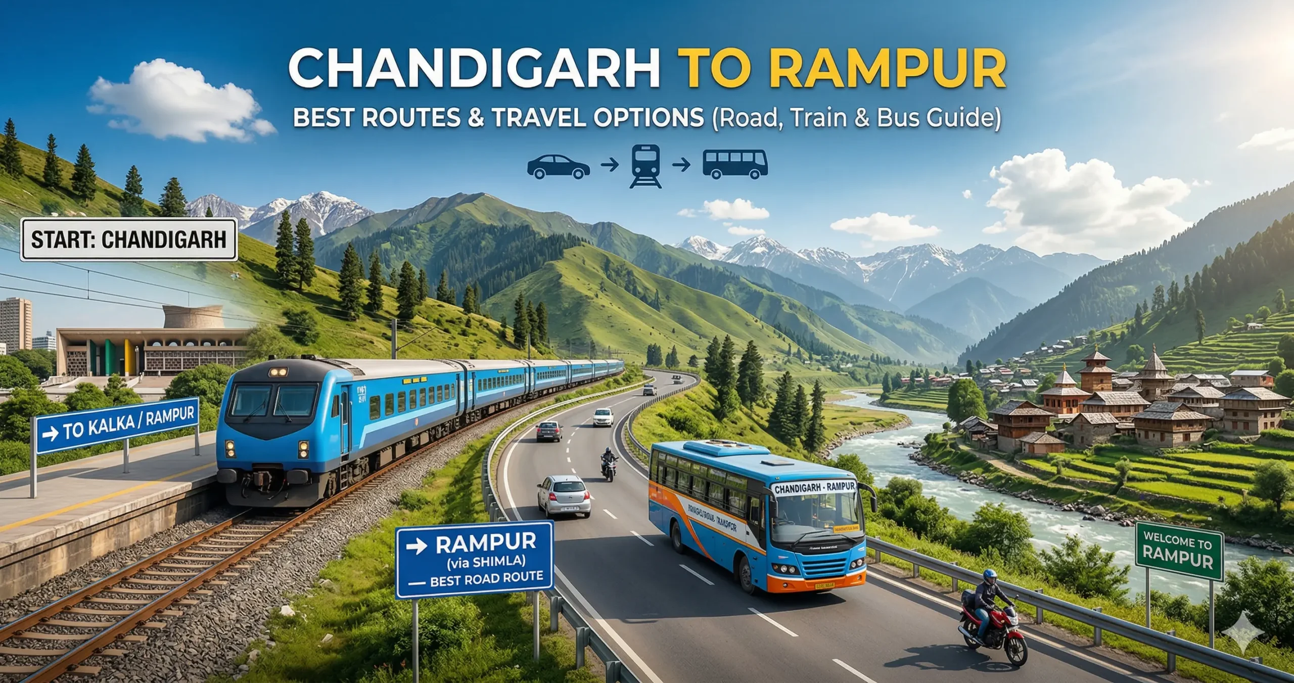 Chandigarh to Rampur