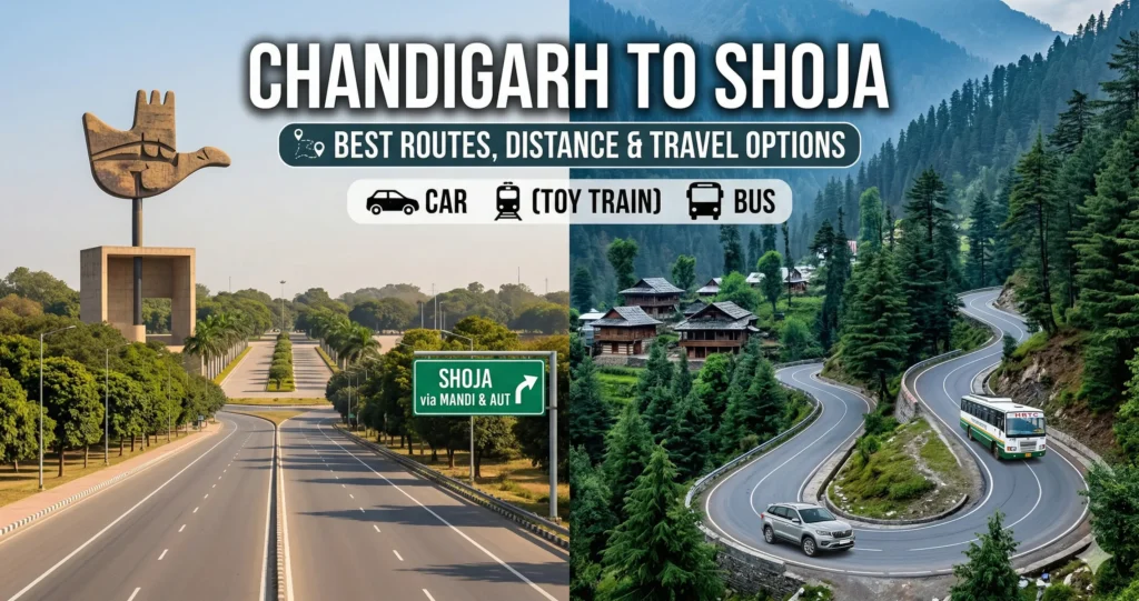 Chandigarh to Shoja