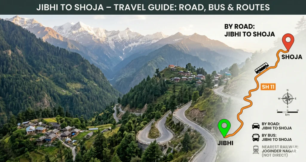 Jibhi to Shoja Route
