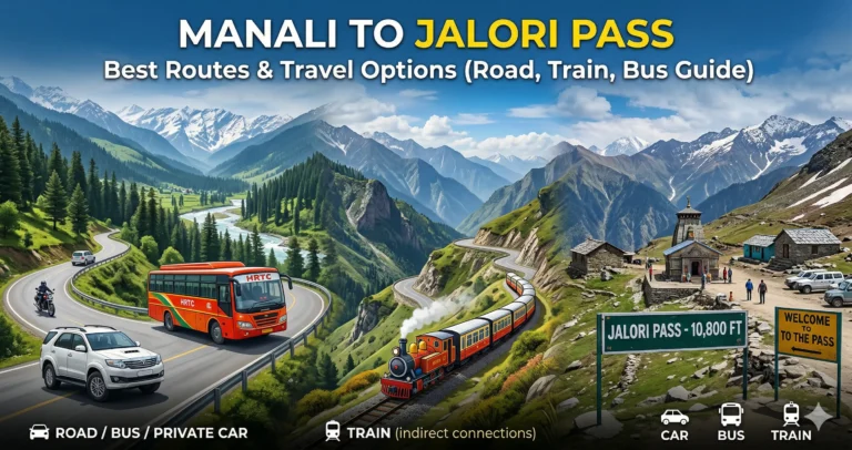 Manali to Jalori Pass Route