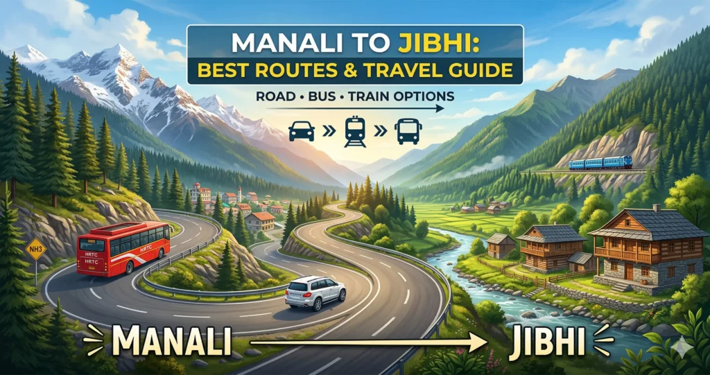Manali to Jibhi Route