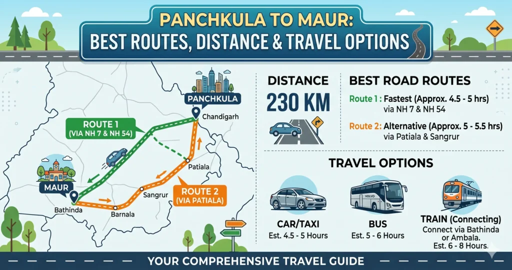 Panchkula To Maur Mandi