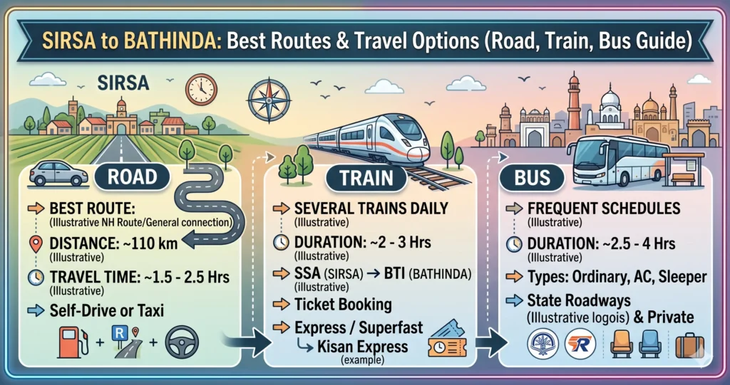 Sirsa to Bathinda