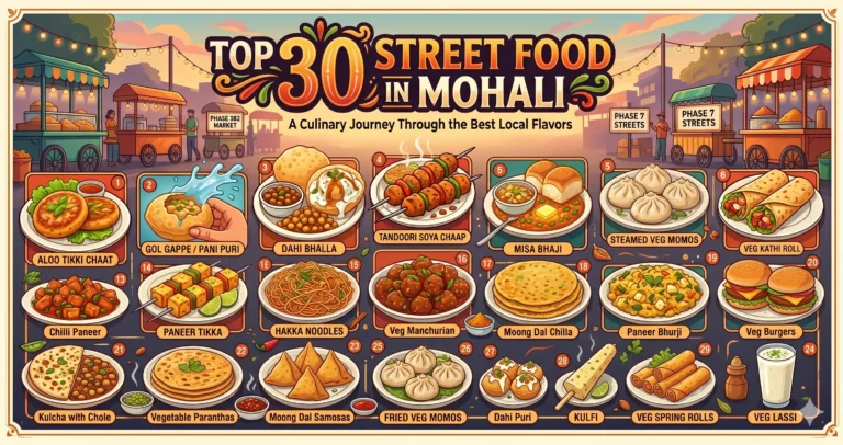 Street Food Places In Mohali