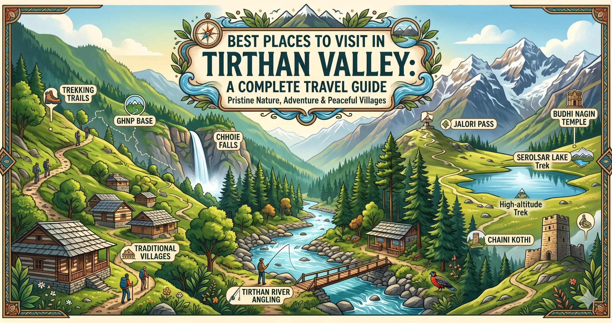 Best Places to Visit in Tirthan Valley